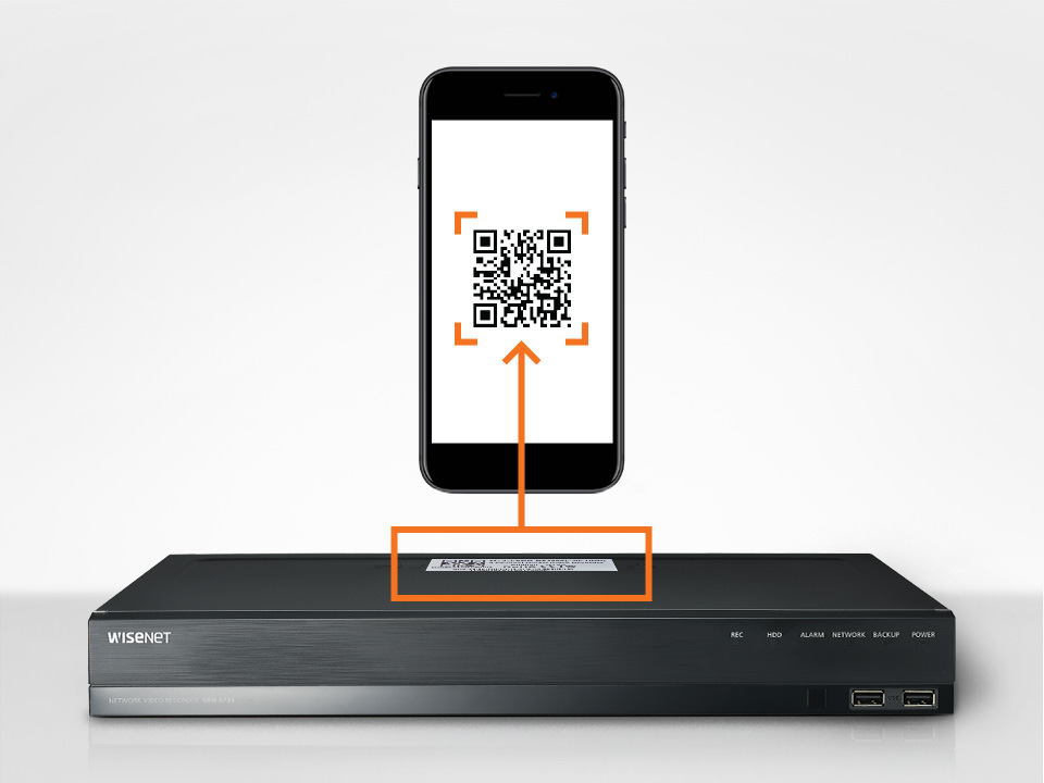 QR Code, One shot installation with WiseView app QR Code, One shot installation with WiseView app