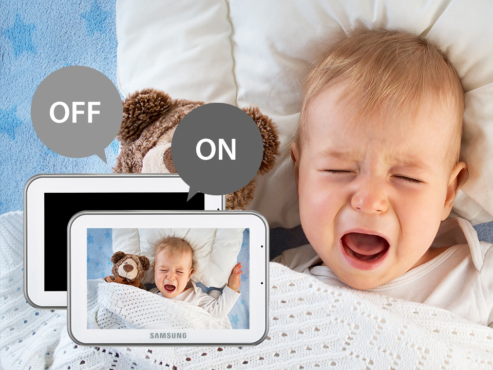 Samsung BabyView SEW-3042W Quiet mode (VOX)