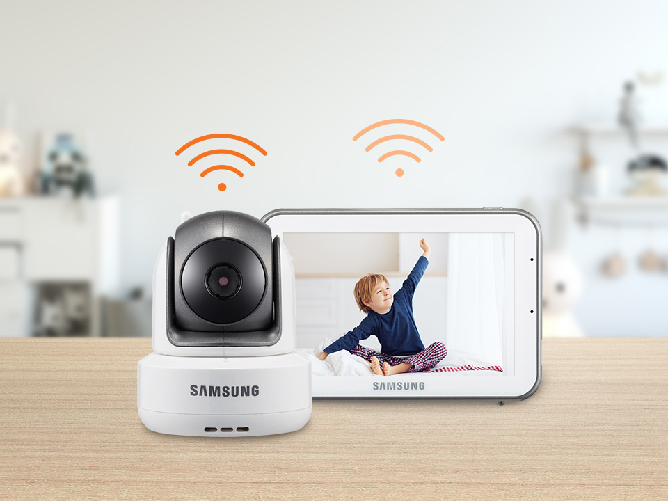 Samsung BabyView SEW-3043W 2.4GHz secured RF signal