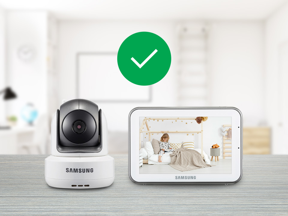 Samsung BabyView SEW-3043W Easy set-up and operation