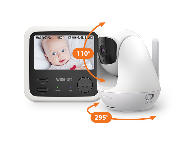 BabyView-Eco-SEW-3049W-High-Quality-Video-Monitoring-with-Pan-and-Tilt