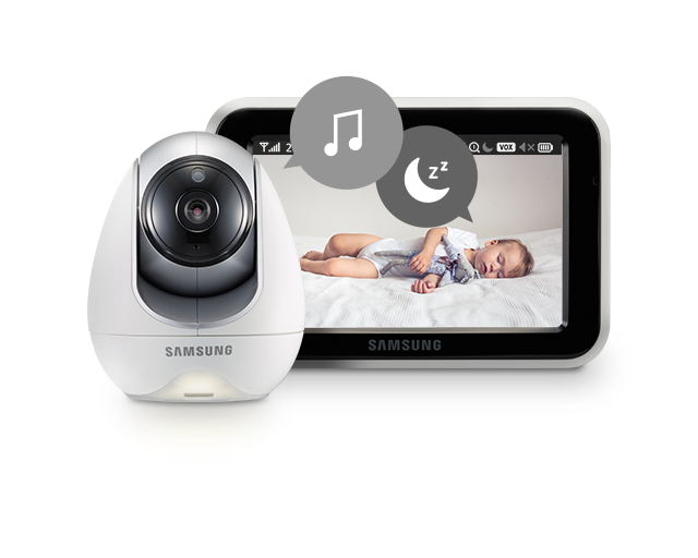 Samsung BabyView Basic SEW-3053W 4 Pre-programmed Lullabies