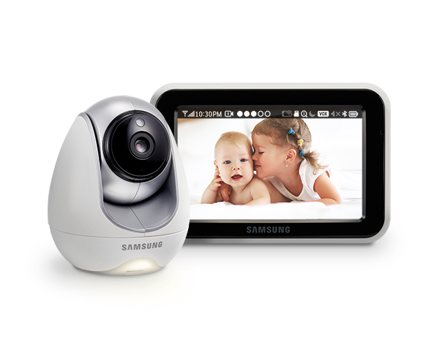 Samsung BabyView Premium SEW-3057W High Quality Video Monitoring with Pan and Tilt