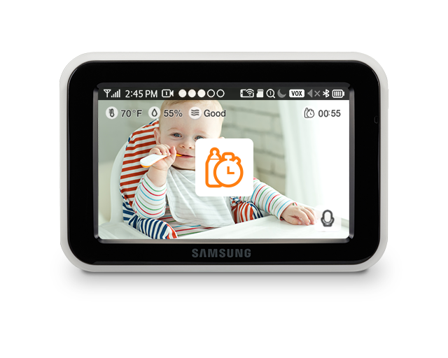 Samsung BabyView Premium SEW-3057W Feed Timer Alerts