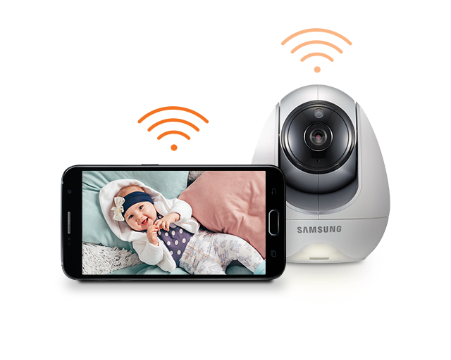 Samsung BabyView Premium SEW-3057W Reliable Wifi Connectivity