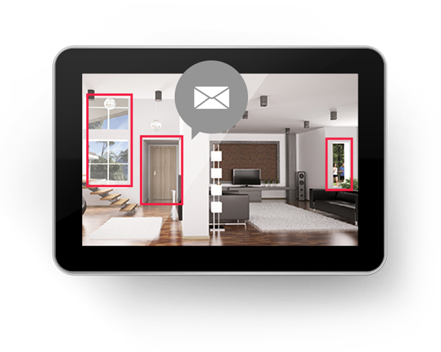 Detect sound and movement Detect sound and movement